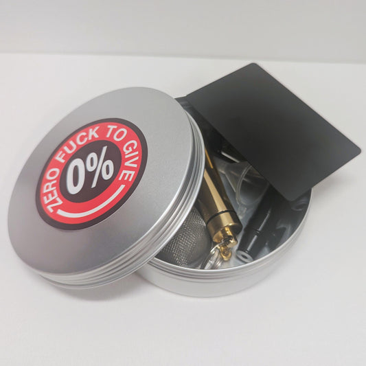 Travel Snuff Kit - "0% F****s to Give"