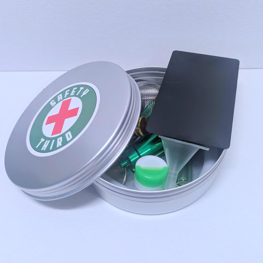 Travel Snuff Kit - "Safety Third"