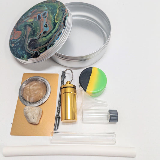 Travel Snuff Kit - Custom Painted