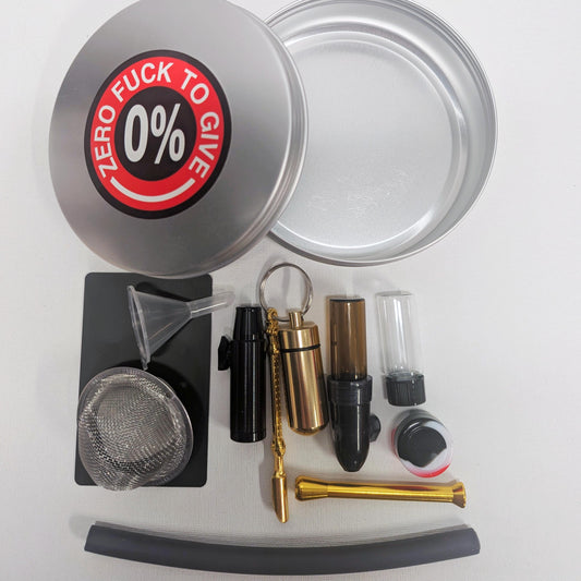 Travel Snuff Kit - "0% F****s to Give"