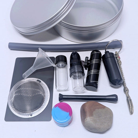 Travel Snuff Kit - Black