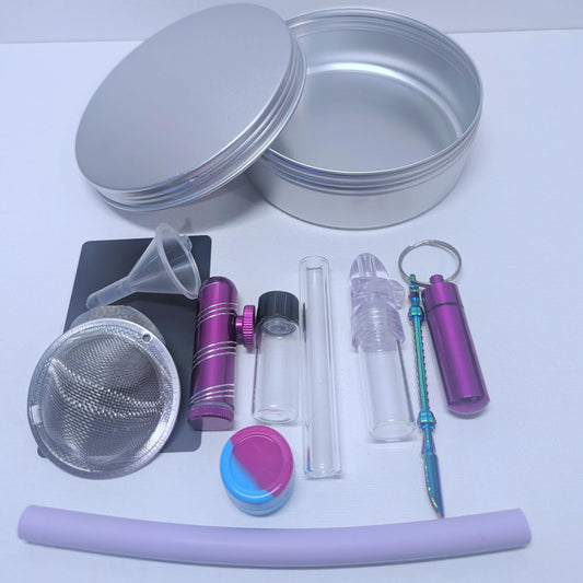Travel Snuff Kit - Purple